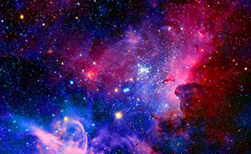 宇宙梦幻星空背景