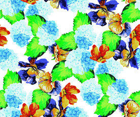 大牌 方巾 数码印花