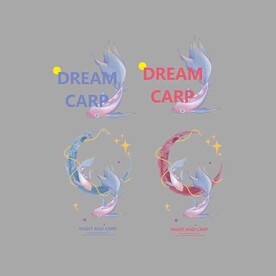 高清月亮鱼班服T恤图案