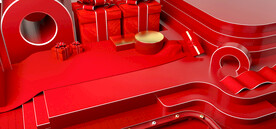 C4D电商模型场景模型