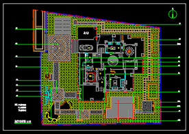 别墅景观效果图
