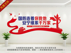 民兵之家文化墙