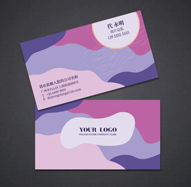 女性名片