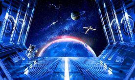 星空立体画