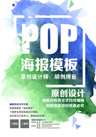 广告海报设计模板（文字可编辑）