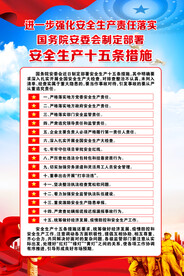 安全生产十五条措施