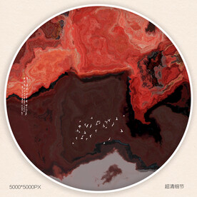 水墨画软膜天花