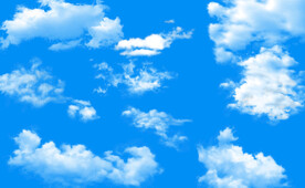 蓝天白云