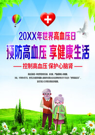 高血压日海报