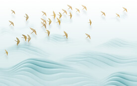 轻奢装饰画 意境沙丘