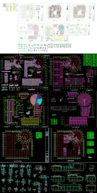 某汽车展厅钢结构图纸