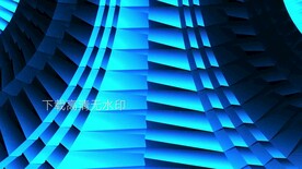 霓虹灯音乐晚会舞台循环背景视频