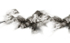 轻奢装饰画 水墨山水画