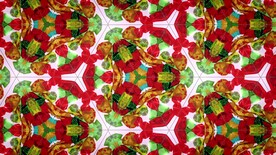 复古斑斓宝石万花筒舞台视频