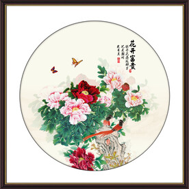 富贵花开牡丹图