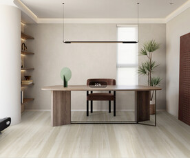 书房大板瓷砖效果图