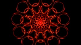 多边形变换动画高清舞台视觉效果