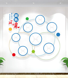 员工风采照片墙