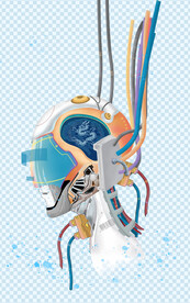 能科技机器人肌理风