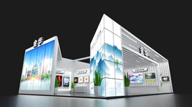 文博会展台模型