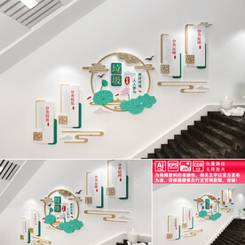 垃圾分类楼道文化墙