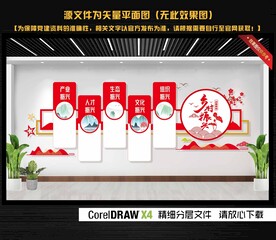 乡村振兴文化墙