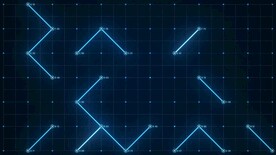 线条光线动画高科技粒子动态视频