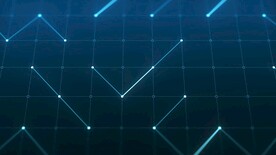 立体图形动画数据分析科技视频