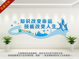 职业教育文化墙