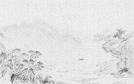 禅意山水画