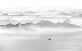 水墨山水画