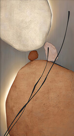 轻奢装饰画 光影抽象画 线条