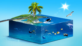 海底世界立体画