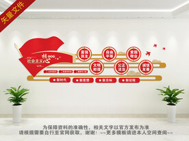 核心价值观文化墙