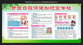 牙齿口腔保健知识宣传栏