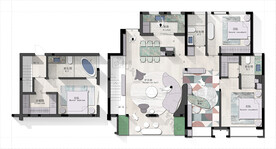 户型图 家配图 洋房图图片