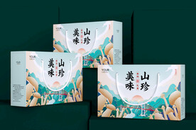 3D礼盒效果图（带贴图文件）