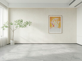 现代极简客厅背景墙