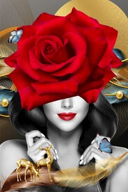 时尚美女装饰画