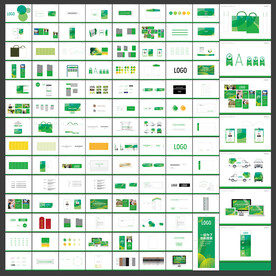 绿色VI模板