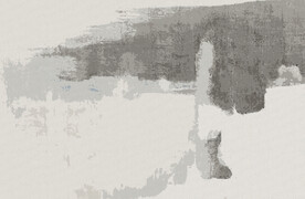 侘寂ins风地毯 北欧抽象地毯