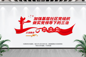 社区党建文化墙