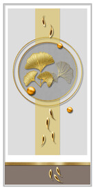 装饰画 玄关画杏叶