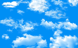 蓝天白云