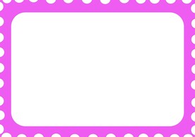 可爱紫色木耳花边框