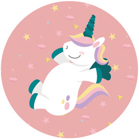 装饰画 卡通 独角兽