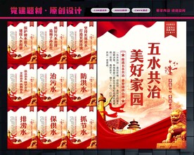 五水共治展板