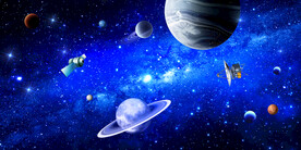 蓝色星空