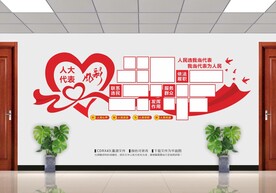 人大代表风采文化墙