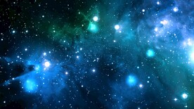 抽象美丽太空星云动态视频